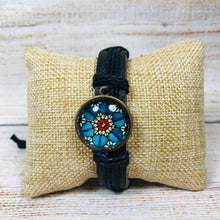 Load image into Gallery viewer, Unsex Urban Leather Bracelets w/ Psychedelic Designs