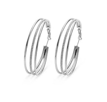 Load image into Gallery viewer, Exquisite Multi Layer Frosted Earrings Hoops
