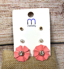 Load image into Gallery viewer, Fashion Flower Earring Set
