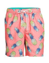 Load image into Gallery viewer, Men&#39;s Novelty Printed Swim Trunks Pineapple
