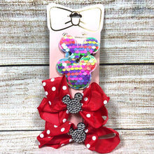 Load image into Gallery viewer, Hair Clip Sets Sequin &amp; Crystal Stone
