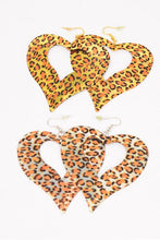 Load image into Gallery viewer, Heart Leopard Animal Print Lightweight Metal
