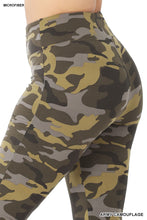 Load image into Gallery viewer, PLUS MICROFIBER  ARMI CAMOUFLAGE LEGGING
