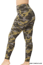 Load image into Gallery viewer, PLUS MICROFIBER  ARMI CAMOUFLAGE LEGGING
