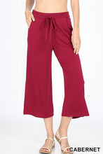 Load image into Gallery viewer, Zenana Cropped Lounge Pants with Drawtring
