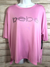 Load image into Gallery viewer, BEBE Sport Plus Dot Top Size 1X Pink
